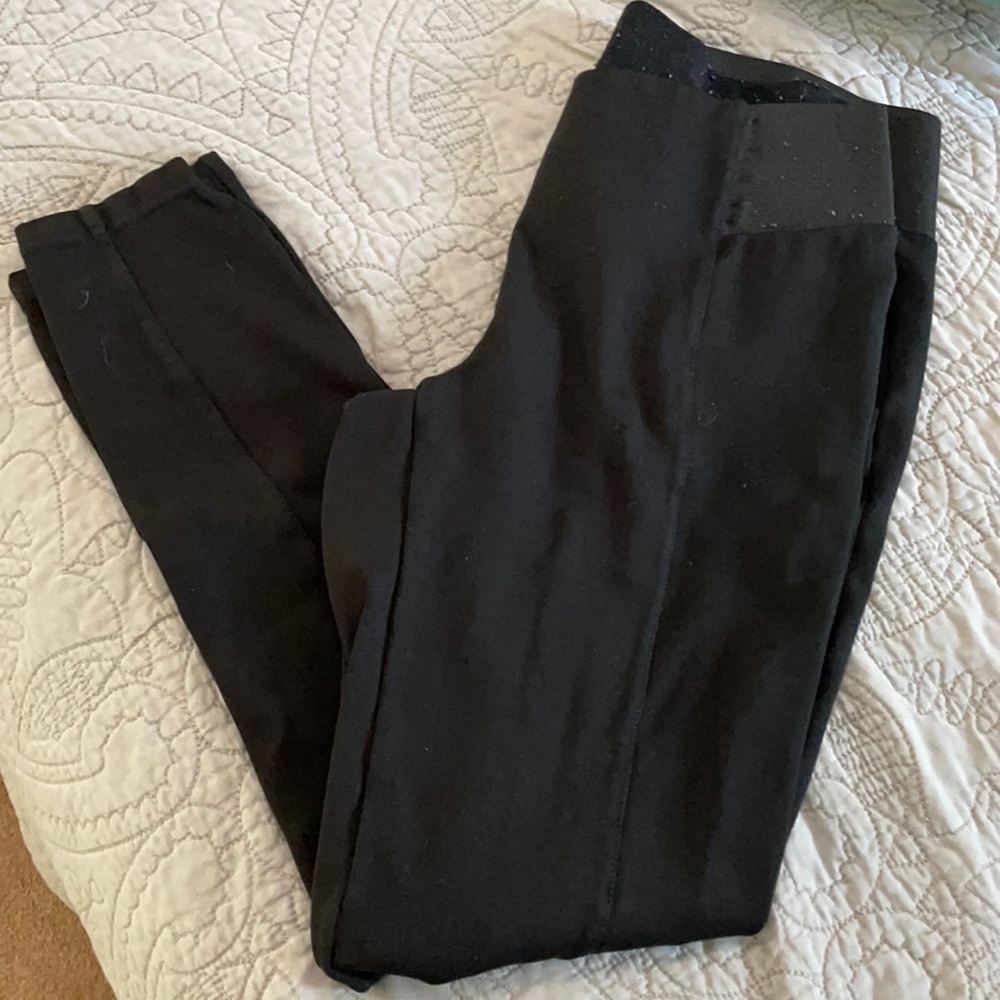 Black A Pea in the Pod Ponte Maternity Legging